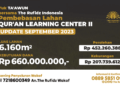 Update September 2023 Ta’awun Pembebasan Lahan Qur’an Learning Center 2